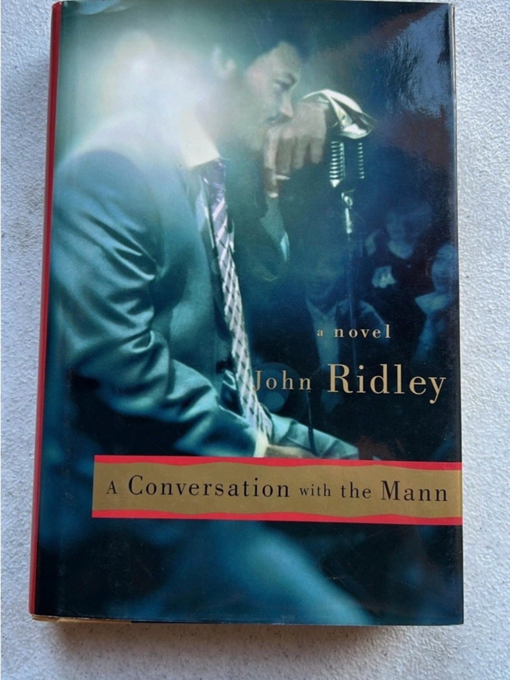 A Conversation with the Mann by John Ridley - Blue Cover